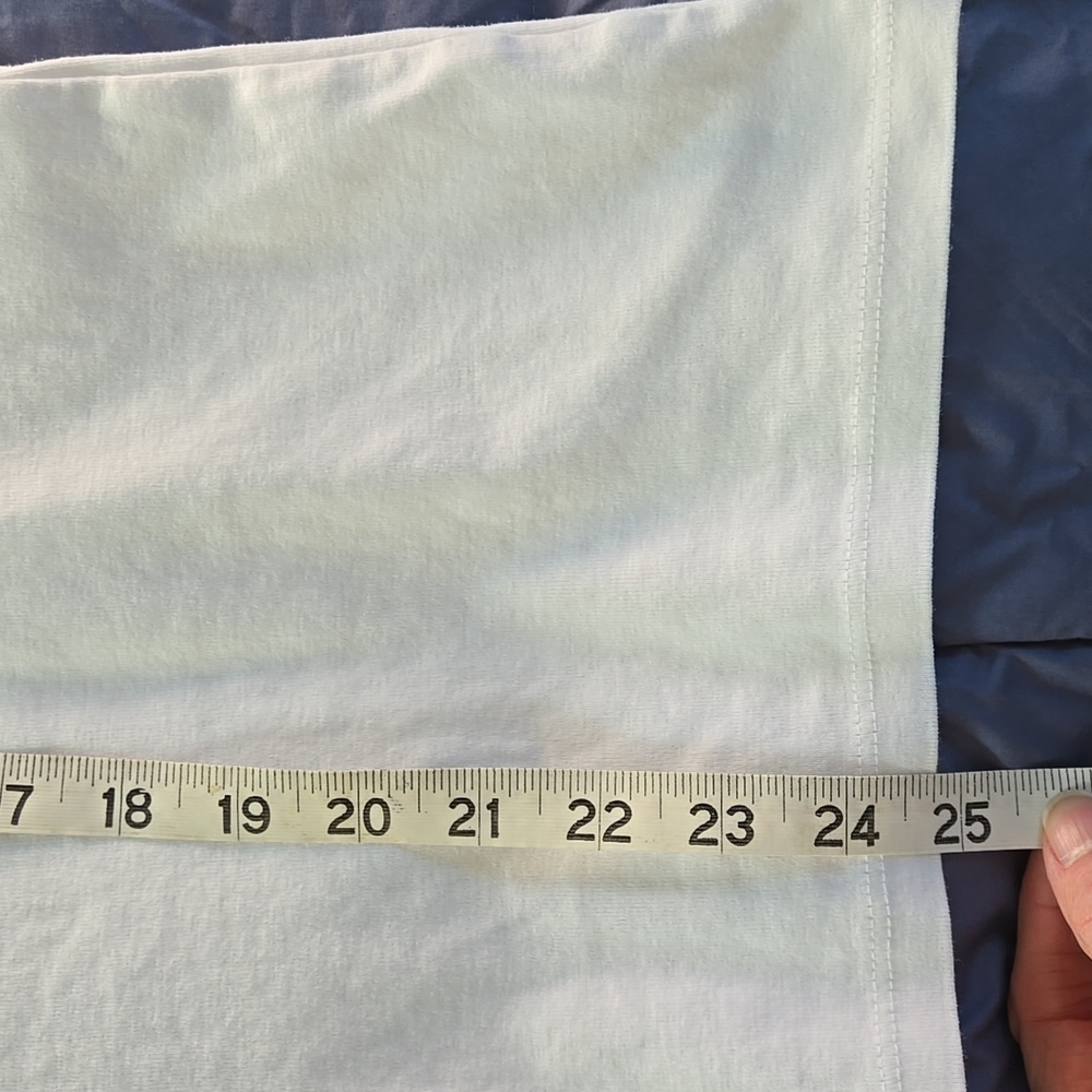 Talbot's White Short Sleeve Tshirt Size 1X - Picture 5 of 6